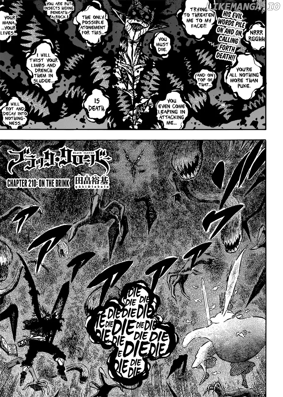 Black Clover chapter 210 image 01